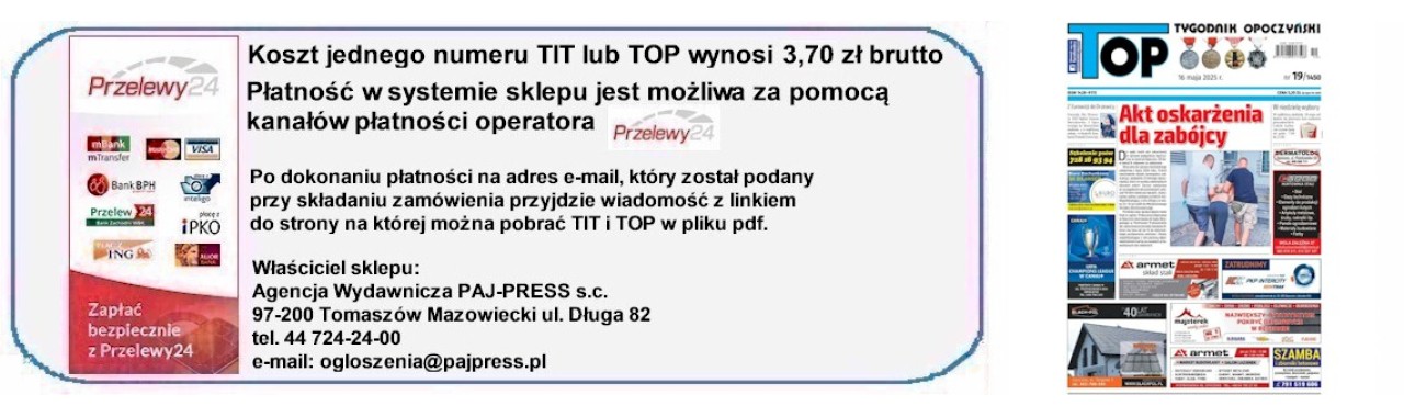 Doładowania Tygodnik Opoczyński