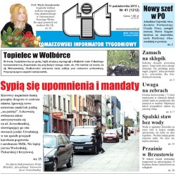 TIT - Tomaszowski Informator Tygodniowy nr 41 (1212) z 11 października 2013r.