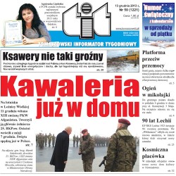 TIT - Tomaszowski Informator Tygodniowy nr 50 (1221) z 13 grudnia 2013r.