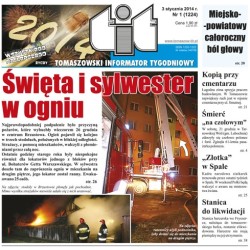 TIT - Tomaszowski Informator Tygodniowy nr 1 (1224) z 3 stycznia 2014r.