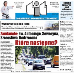 TIT - Tomaszowski Informator Tygodniowy nr 30 (1253) z 25 lipca 2014r.