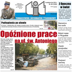 TIT - Tomaszowski Informator Tygodniowy nr 40 (1263) z 3 października 2014r.