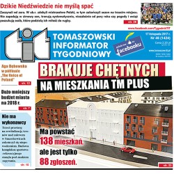 TIT - Tomaszowski Informator Tygodniowy nr 46 (1424) z 17 listopada 2017r.