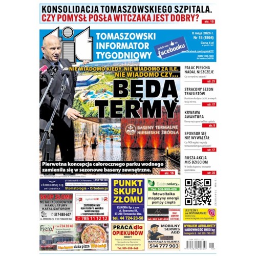 TIT - Tomaszowski Informator Tygodniowy nr 18 (1864) z 8 maja 2026r.