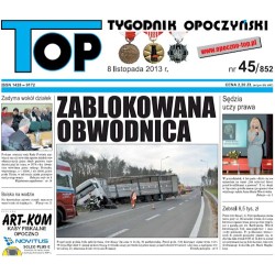TOP - Tygodnik Opoczyński nr 45 (852) z 8 listopada 2013 r.