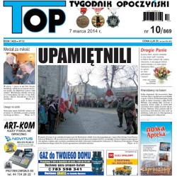 TOP - Tygodnik Opoczyński nr 10 (869) z 7 marca 2014 r.