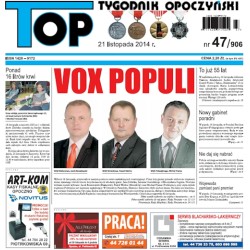 TOP - Tygodnik Opoczyński nr 47 (906) z 21 listopada 2014 r.