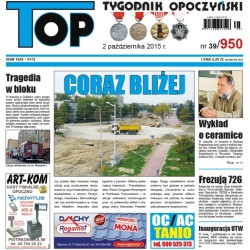 TOP - Tygodnik Opoczyński nr 39 (950) z 2 października 2015 r.