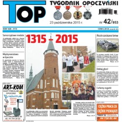 TOP - Tygodnik Opoczyński nr 42 (953) z 23 października 2015 r.