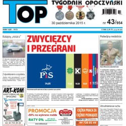 TOP - Tygodnik Opoczyński nr 43 (954) z 30 października 2015 r.