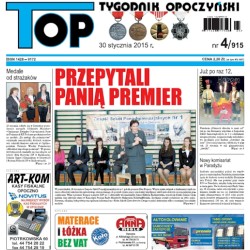 TOP - Tygodnik Opoczyński nr 4 (915) z 30 stycznia 2015 r.