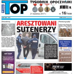 TOP - Tygodnik Opoczyński nr 16 (1030) z 21 kwietnia 2017 r.
