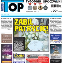 TOP - Tygodnik Opoczyński nr 22 (1036) z 2 czerwca 2017 r.