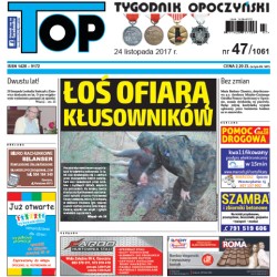 TOP - Tygodnik Opoczyński nr 47 (1061) z 24 listopada 2017 r.