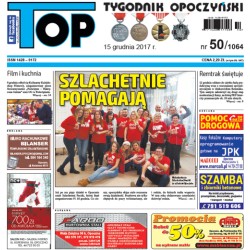 TOP - Tygodnik Opoczyński nr 50 (1064) z 15 grudnia 2017 r.