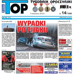 TOP - Tygodnik Opoczyński nr 14 (1080) z 6 kwietnia 2018 r.