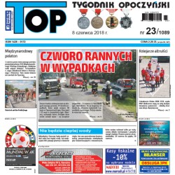 TOP - Tygodnik Opoczyński nr 23 (1089) z 8 czerwca 2018 r.