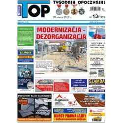TOP - Tygodnik Opoczyński nr 13 (1131) z 29 marca 2019 r.