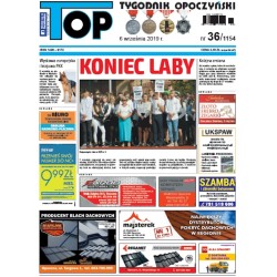 TOP - Tygodnik Opoczyński nr 36 (1154) z 6 września 2019 r.