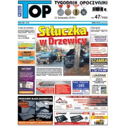 TOP - Tygodnik Opoczyński nr 47 (1165) z 22 listopada 2019 r.