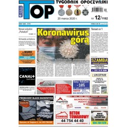 TOP - Tygodnik Opoczyński nr 12 (1182) z 20 marca 2020 r.