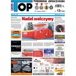 TOP - Tygodnik Opoczyński nr 13 (1183) z 27 marca 2020 r.