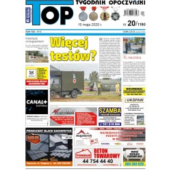TOP - Tygodnik Opoczyński nr 20 (1190) z 15 maja 2020 r.