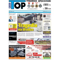 TOP - Tygodnik Opoczyński nr 38 (1208) z 18 września 2020 r.