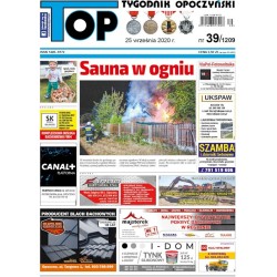 TOP - Tygodnik Opoczyński nr 39 (1209) z 25 września 2020 r.