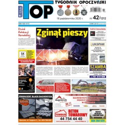TOP - Tygodnik Opoczyński nr 42 (1212) z 16 października 2020 r.