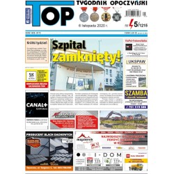 TOP - Tygodnik Opoczyński nr 45 (1215) z 6 listopada 2020 r.