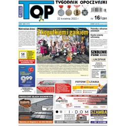 TOP - Tygodnik Opoczyński nr 16 (1291) z 22 kwietnia 2022 r.