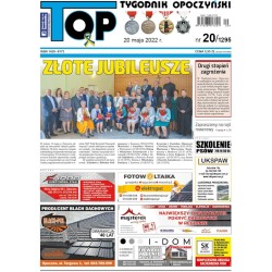 TOP - Tygodnik Opoczyński nr 20 (1295) z 20 maja 2022 r.