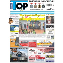 TOP - Tygodnik Opoczyński nr 41 (1316) z 14 paździenika 2022 r.