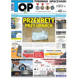 TOP - Tygodnik Opoczyński nr 42 (1317) z 21 paździenika 2022 r.