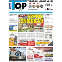 TOP - Tygodnik Opoczyński nr 47 (1322) z 25 listopada 2022 r.