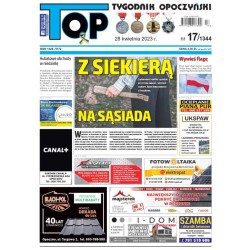 TOP - Tygodnik Opoczyński nr 17 (1344) z 28 kwietnia 2023 r.