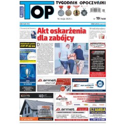 TOP - Tygodnik Opoczyński nr 19 (1450) z 16 maja 2025 r.
