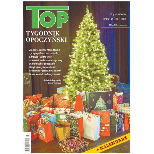 TOP - Tygodnik Opoczyński nr 50-51 (1481-1482) z 19 grudnia 2025 r.