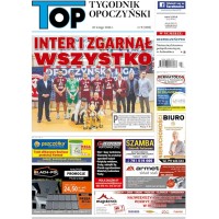 TOP - Tygodnik Opoczyński nr 7 (1489) z 20 lutego 2026 r. TOP - Tygodnik Opoczyński nr 7 (1489) z 20 lutego 2026 r.